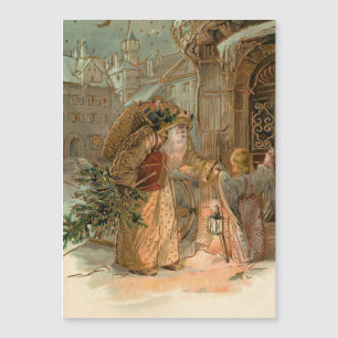 Gold  kerstman en Angel