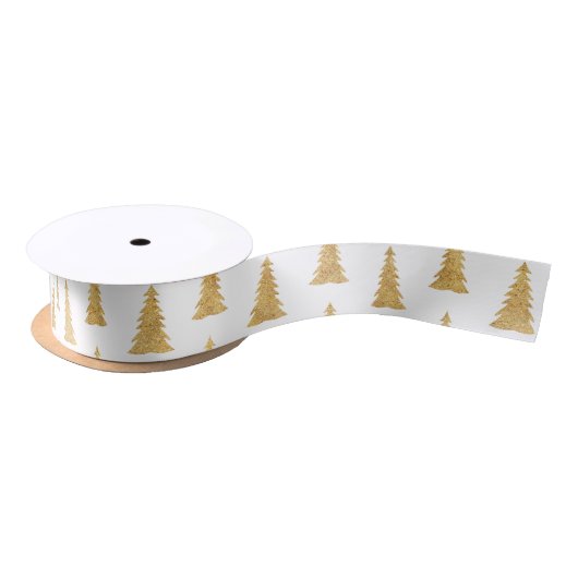 Gold Kerstmis Lint (Spoel)