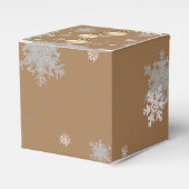 Gold Kerstsierans voor kerstbox Bedankdoosjes (Voorkant Zijde)