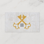 Gold Keys | Onroerend goed Visitekaartje (Achterkant)