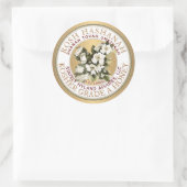 Gold Kosher Rosh Hashanah Honey Étiquette Shanah T (Sac)