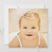 Gold Kraft Foil Deux Cartes photos du 2e anniversa (Dos)