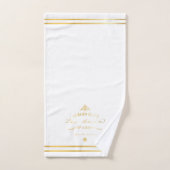 Gold La Maison de Luxe Bathroom Bad Handdoek (Handdoek)