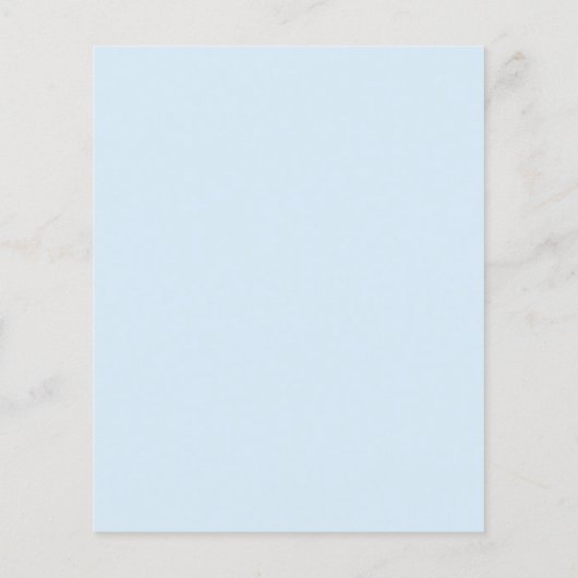 Gold Lace & Blue BUDGET Weddenschap Uitnodigen all (Achterkant)