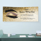 Gold Lashes Eye Spandoek (Beurs)