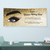 Gold Lashes Eye Spandoek (Beurs)