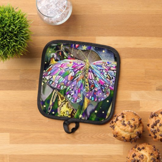 Gold Leaf Butterfly Pannenlap (Top down)