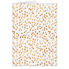 Gold Leaf Confetti Pattern