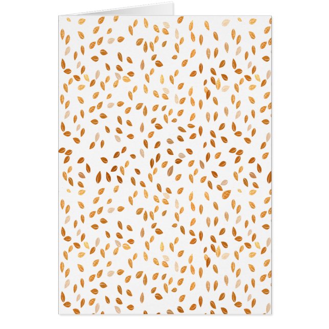 Gold Leaf Confetti Pattern (Voorkant)