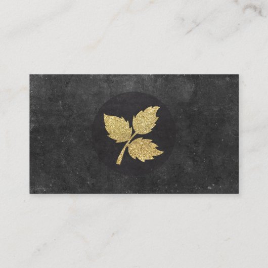 Gold Leaf | Deluxe, wijlen II Visitekaartje (Voorkant)