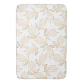 Gold Leaf Designer Large Bath Mat (Voorkant Verticaal)