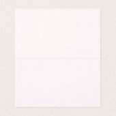 Gold Leaf Feuilles rose Aquarelle Florale (Inside Unfolded)