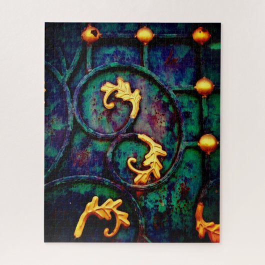 Gold Leaf Legpuzzel (Verticaal)