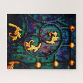 Gold Leaf Legpuzzel (Horizontaal)