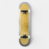 Gold Leaf Metal Trim Skateboard (Voorkant)