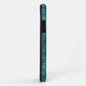 Gold Leaf over Blauwgroen Groen Satin -*personalis Case-Mate iPhone Case (Achterkant/rechts)