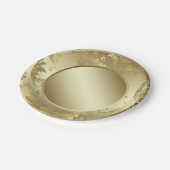 Gold Leaf Papieren Bordje (Gekanteld)