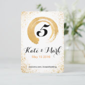 Gold Leaf Spray Reception Accessoires (Staand voorkant)