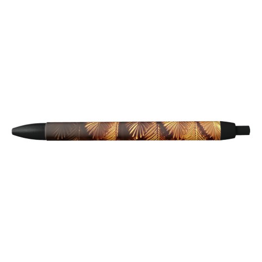 Gold Leafs Aangepaste pen (Voorkant)