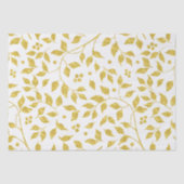 Gold Leafs Pattern Tissuepapier (Voorkant)