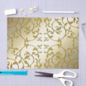 Gold Leaves schuiven Tissuepapier (Craft)