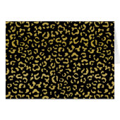 Gold Leopard, Gold Glitter, Leopard Pattern (Voorkant Horizontaal)