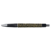 Gold Leopard, Gold Glitter, Leopard Pattern Pen (Voorkant)