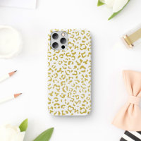 Gold Leopard, Gold Glitter, luipaard afdrukken