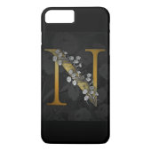 Gold Letter N Case-Mate iPhone Case (Achterkant)