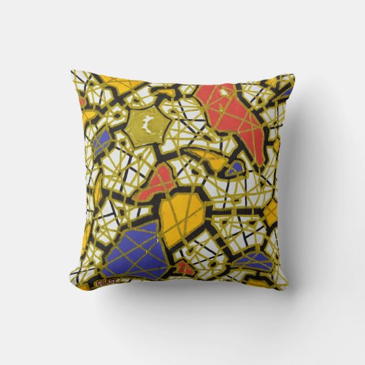 GOLD - Light & Elegance - GGAST - Throw Pillow Kussen (Voorkant)