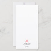 Gold Light Merry Bright Collage 3 Carte photo Blan (Dos)