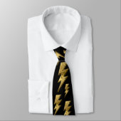 Gold Lightning Stropdas (Gebonden)