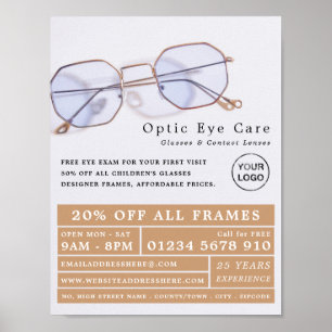 Gold Lijsten, Opticien, Technical Practitioner Poster