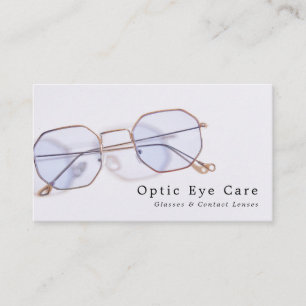 Gold Lijsten, Opticien, Technical Practitioner Visitekaartje