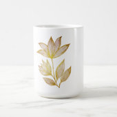 Gold Line Floral Coffee Mug (Centre)