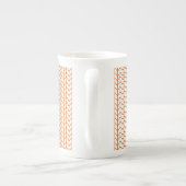 GOLD LINE KNIT Bone China Mug (Dos)