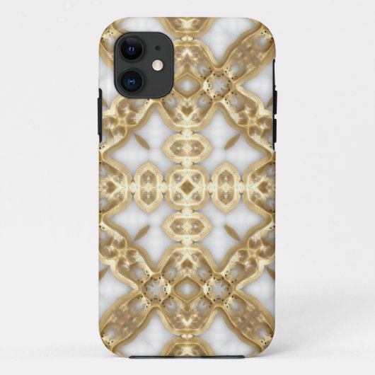 Gold Link Cross Case-Mate iPhone Case (Achterkant)