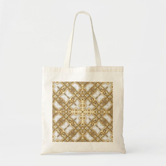 Gold Link Cross Tote Bag (Voorkant)
