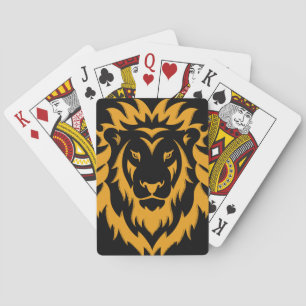 Gold Lion Big Graphic Pokerkaarten
