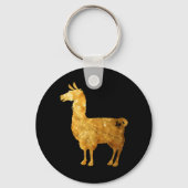 Gold Llama-Sleutelhanger Sleutelhanger (Voorkant)