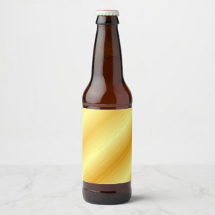 Gold look - Elegant, moderne Sjabloon - rendy Bier Etiket