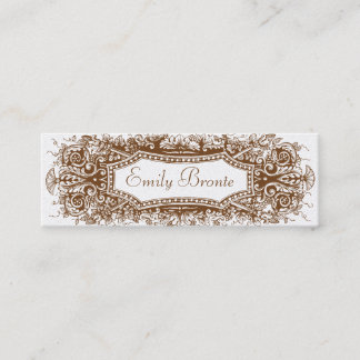Gold look Skinny Card #2 Mini Visitekaartje