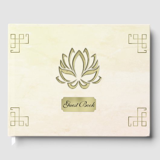 Gold Lotus Gastenboek (Voorkant)