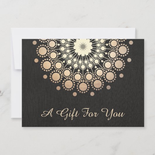 Gold Lotus Salon en Spa Cadeaubon (Voorkant)