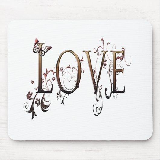 Gold Love Muismat (Voorkant)