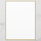 Gold Love your Pet Paw Print Paper (Achterkant)