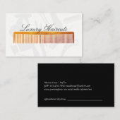 Gold Luxe Coiffeuse Styliste Rendez-vous (Devant / Derrière)