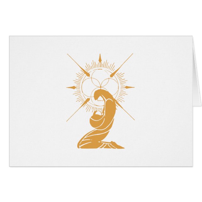 Gold Madonna en Child (Voorkant Horizontaal)