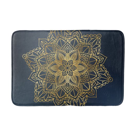 Gold Mandala Badmat (Voorkant)