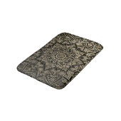 Gold Mandala Bath Mat (Gekanteld)